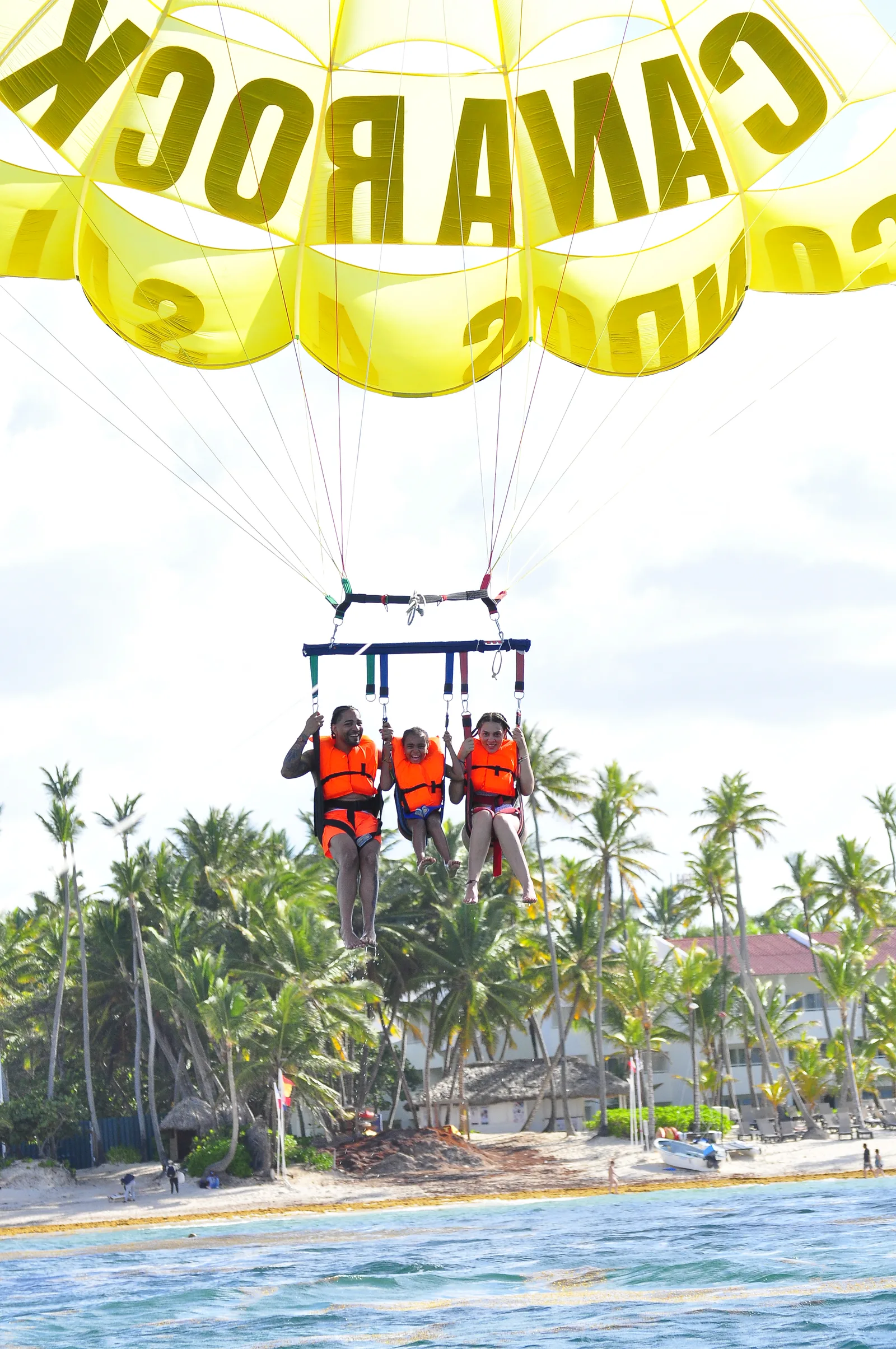 parasailing